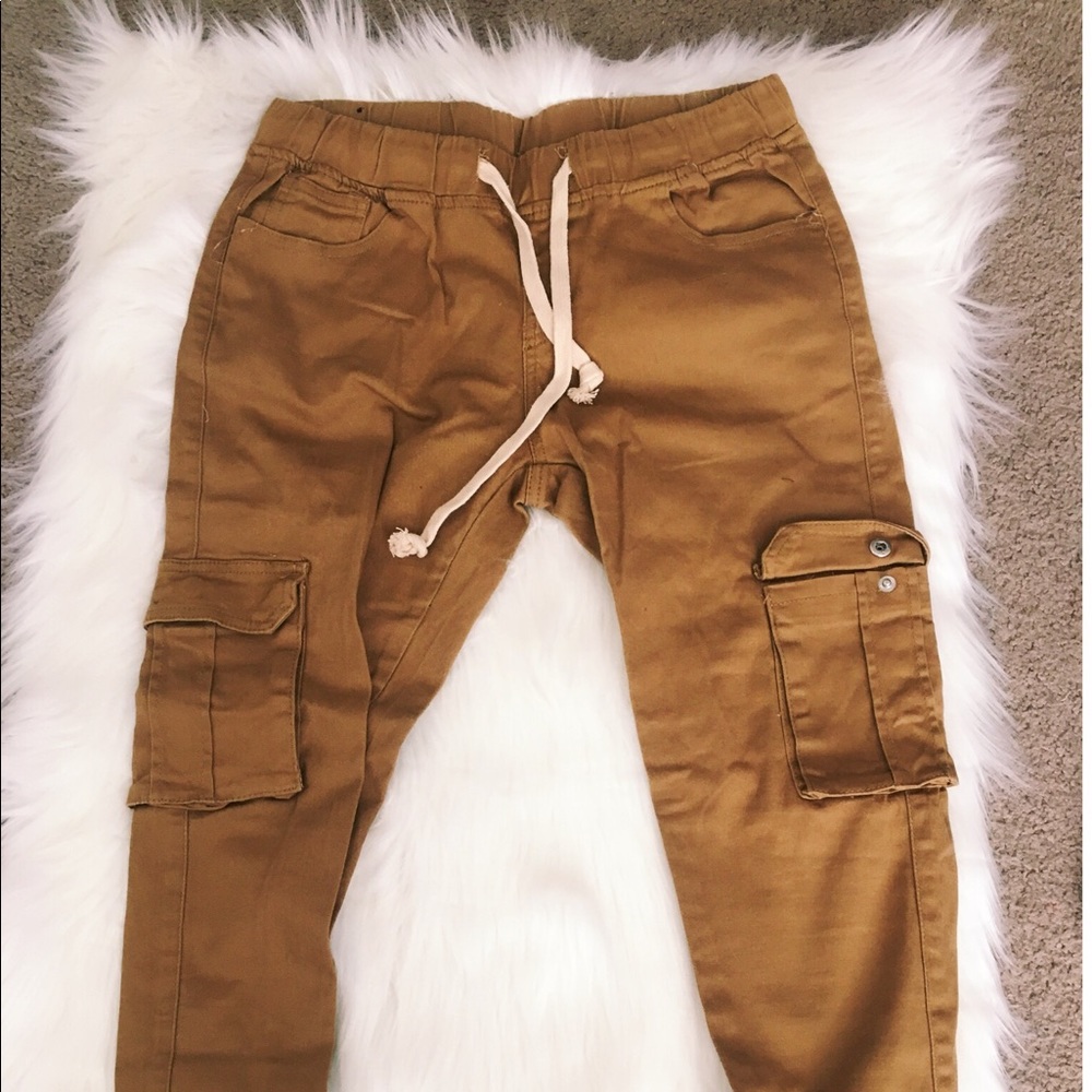 Tan cargo pants